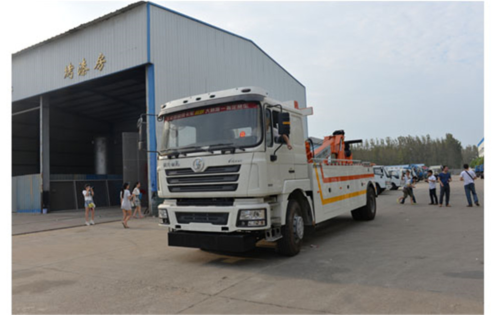 camión de auxilio shacman de 12 toneladas