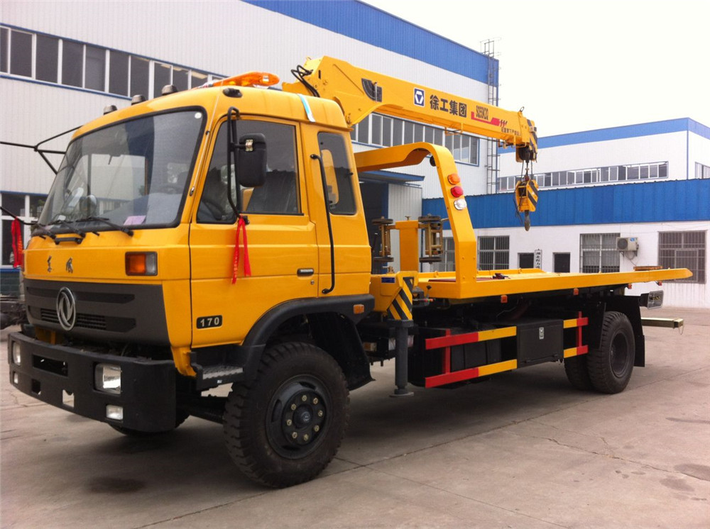 dongfeng 6 ton wrecker truck