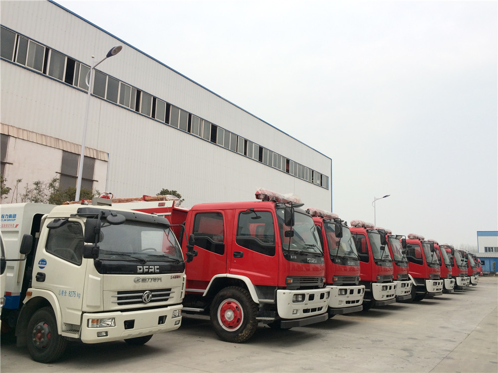 Caminhão de bombeiros de 6 rodas para aeroporto