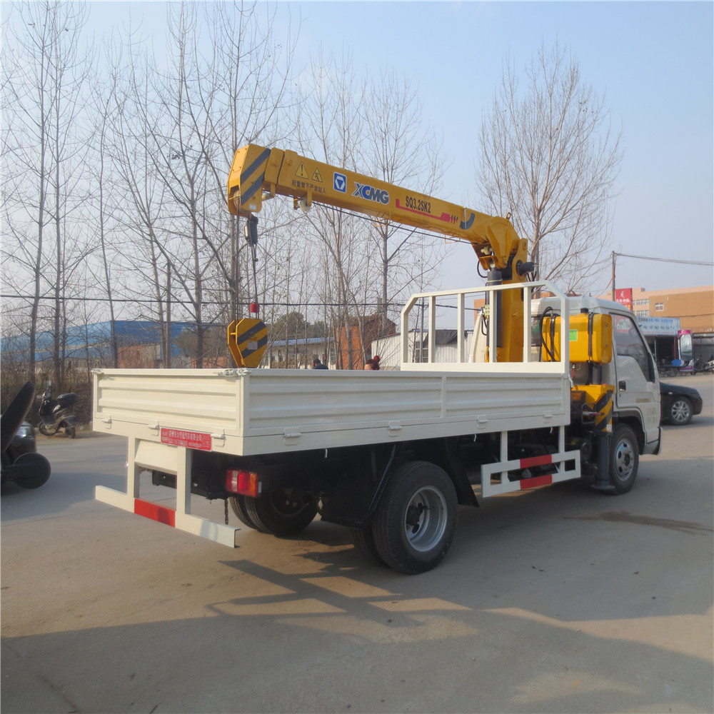 naka-mount ang forland crane truck
