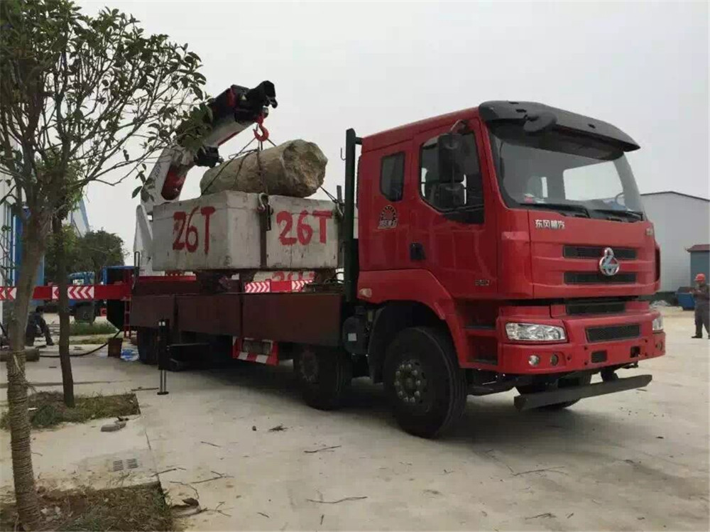 dongfeng 25 ton truck crane