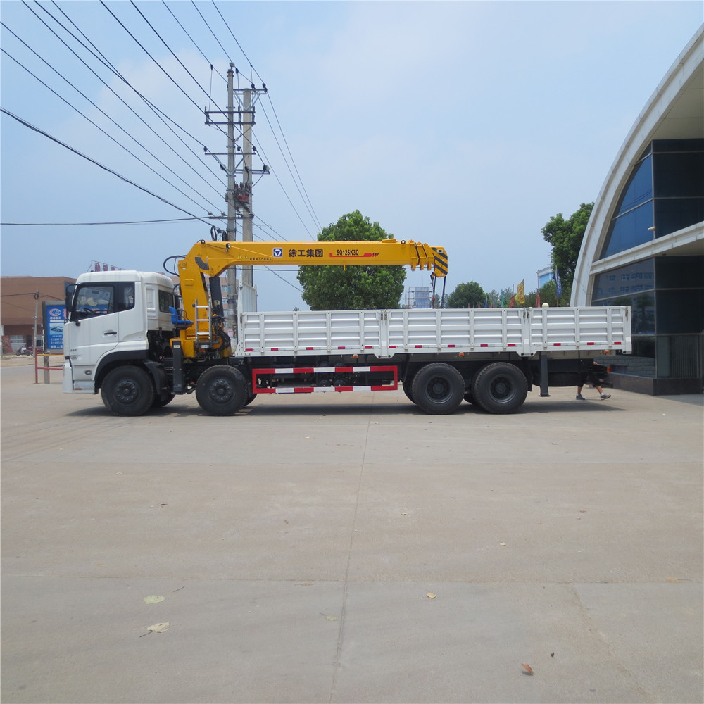 16 ton boom truck crane