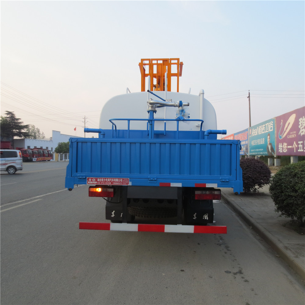 dongfeng 3 ton crane truck