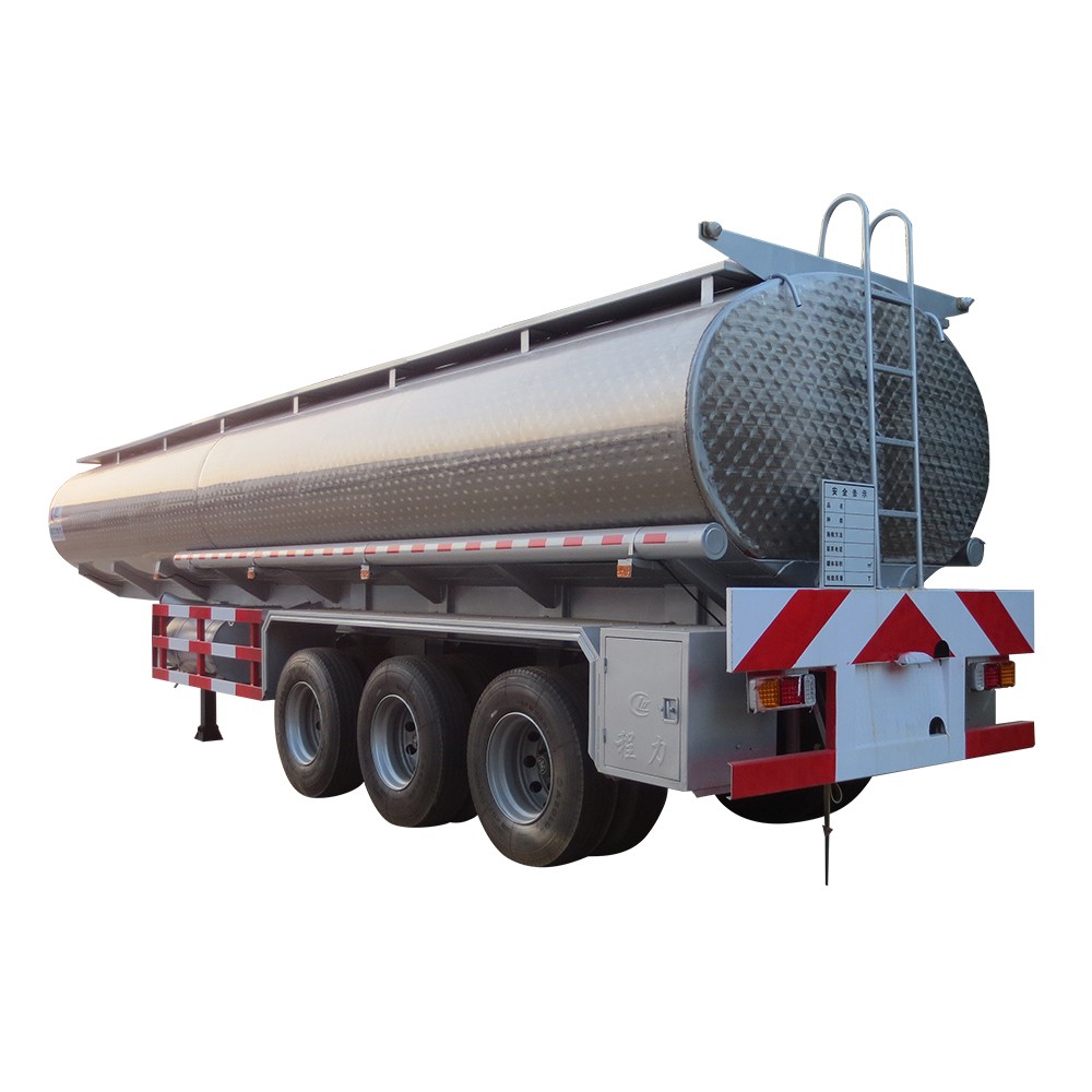 60000 Liters Stainless Steel Fuel Tank Semitrailer