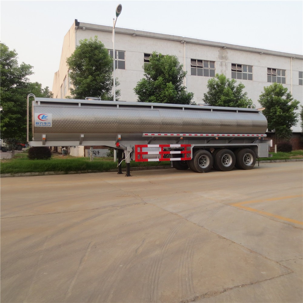 60000 Liters Stainless Steel Fuel Tank Semitrailer