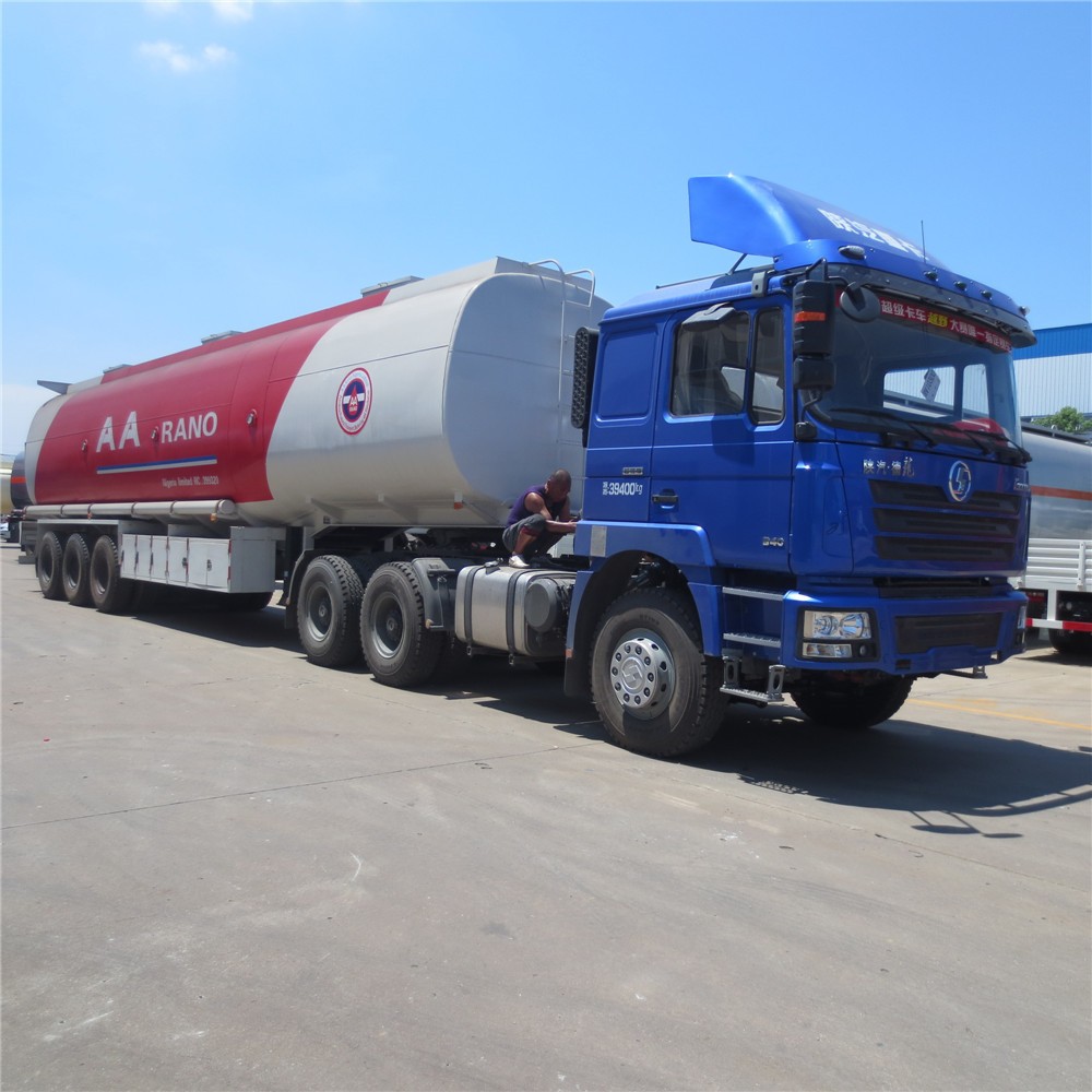 3 axle oil tank transport semi trailer 50000 liters