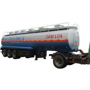 Semirreboque tanque de óleo de 3 eixos 45.000 litros