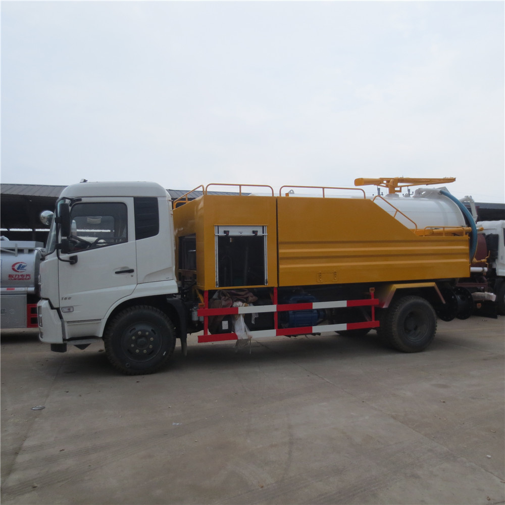 10 cbm drain cleaning truck