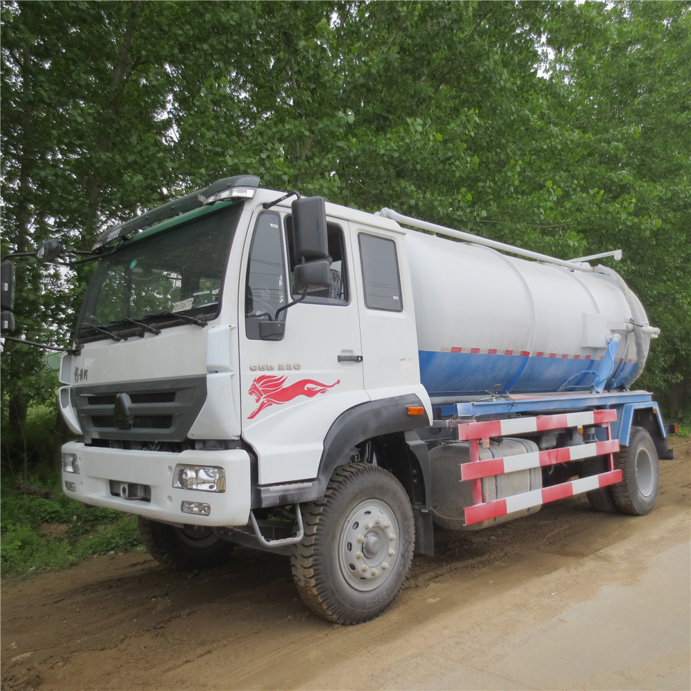 10 m3 sewage removal truck