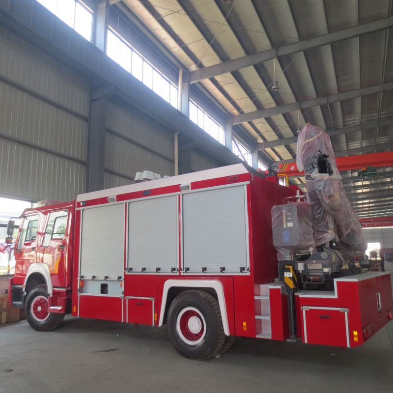 Китай Спасательная пожарная машина Howo, производитель