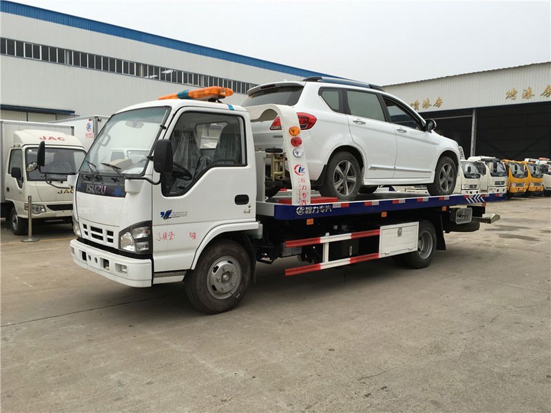 4 Ton Flatbed Tow Truck