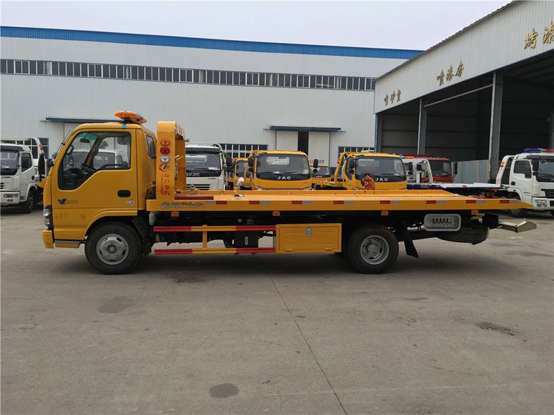 4 Ton Flatbed Tow Truck