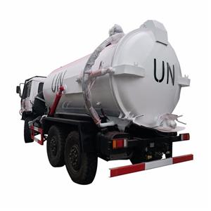 Camión cisterna de aguas residuales 6 * 6