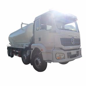 Camión de succión de aguas residuales de 12 ruedas Shacman