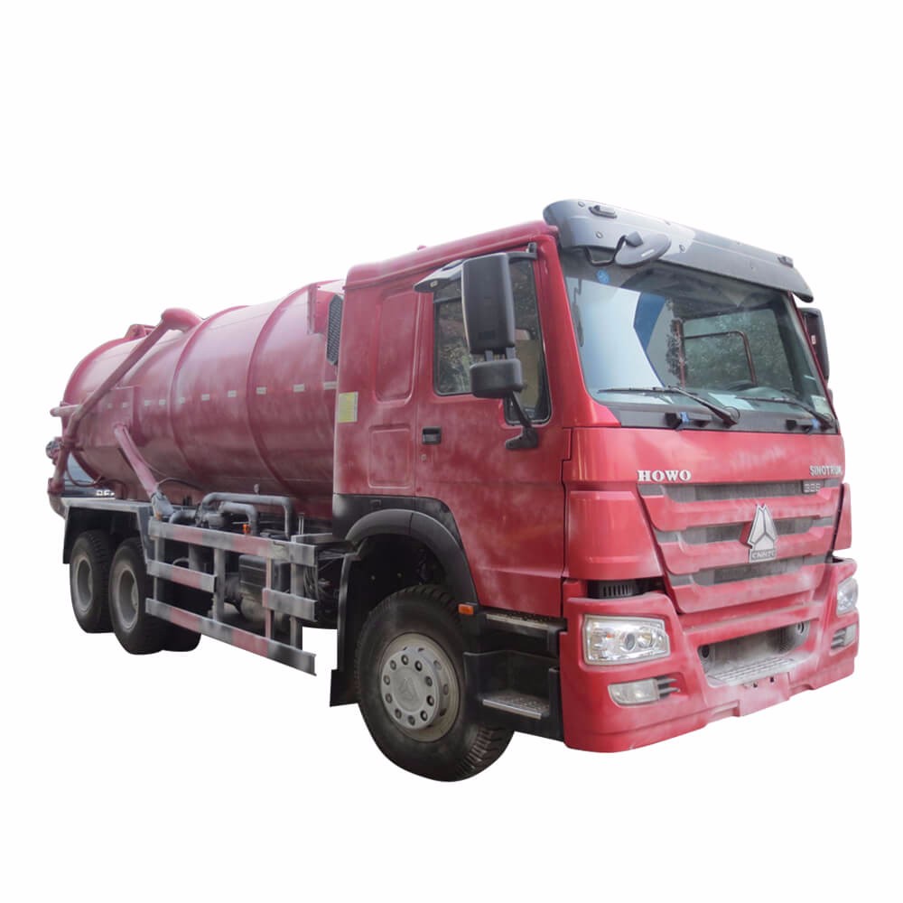 Howo 16 Cbm Sewage Suction Truck
