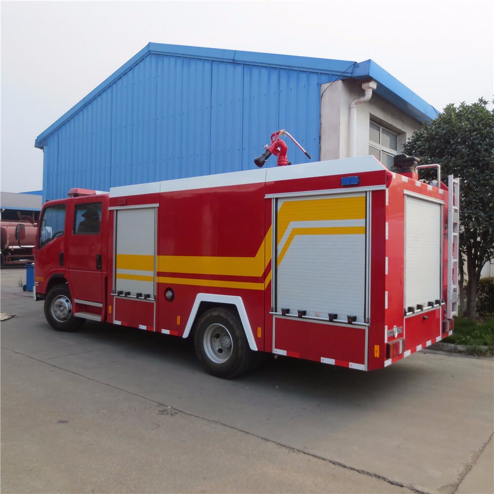 4 Cbm Fire Truck