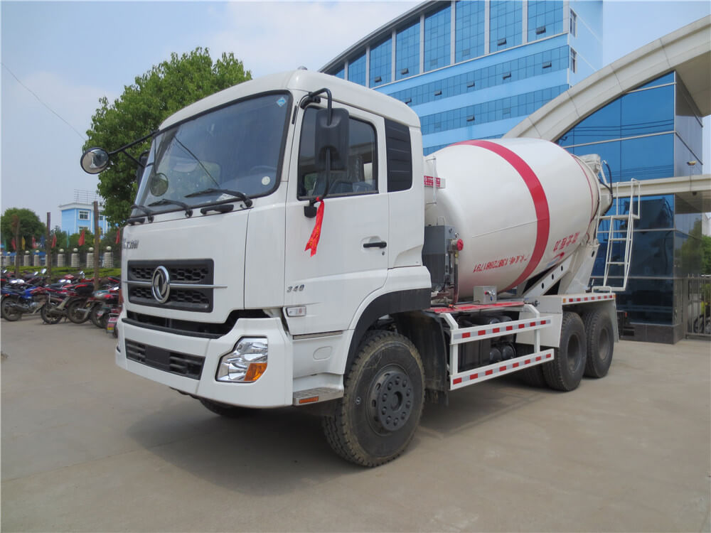 dongfeng concrete mixer pump truck