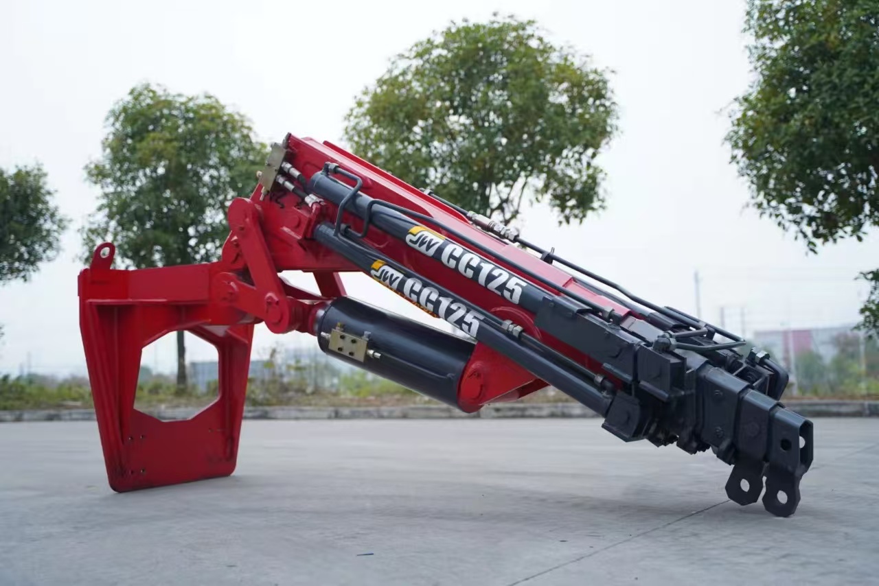 Telescopic forklift arm crane