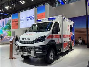 Kereta ambulans perubatan lveco 4wd