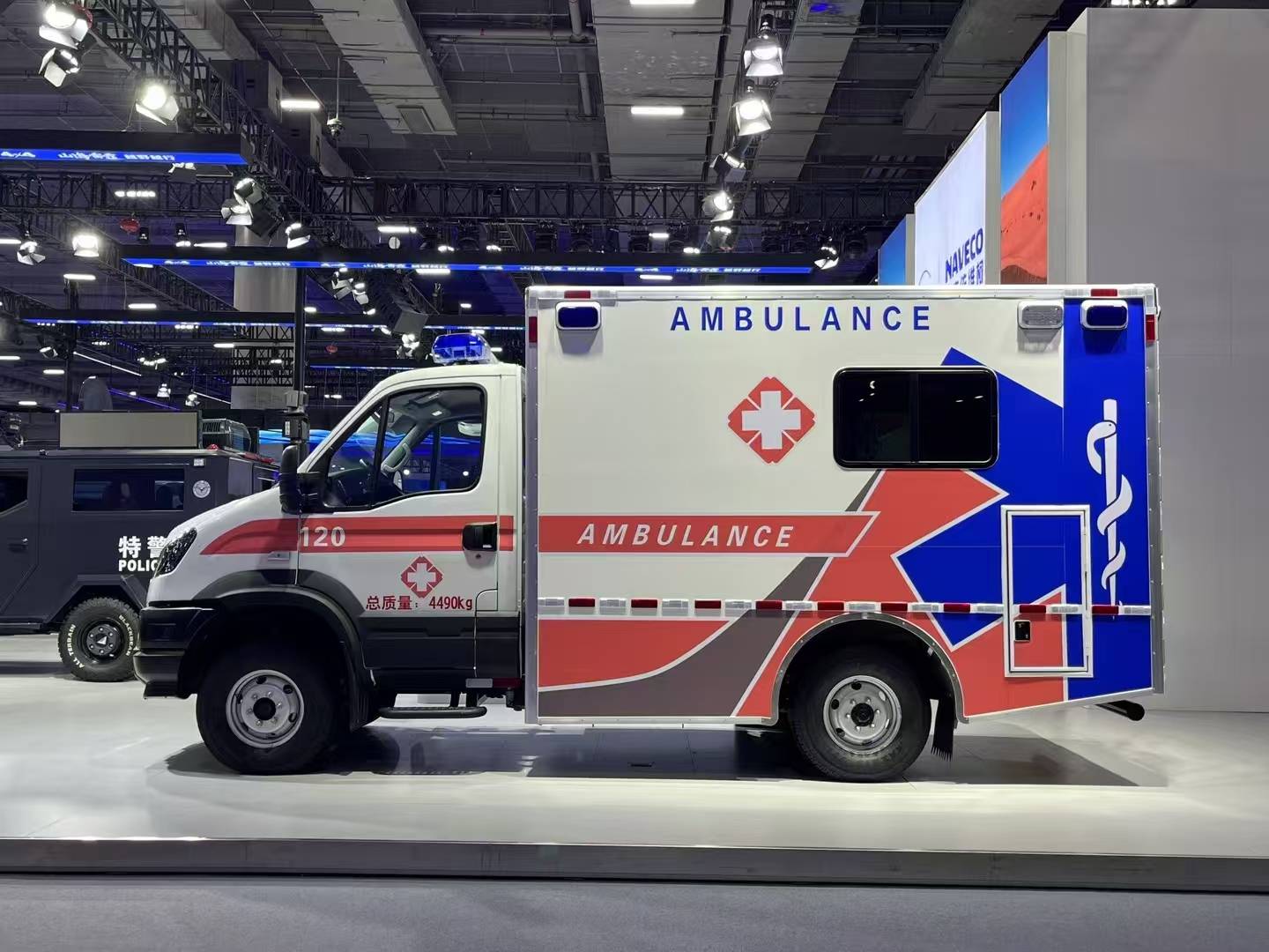 lveco 4wd Medical ambulance car