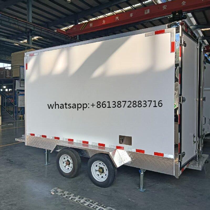 hot sale 2 axle refrigerated trailer 15cbm
