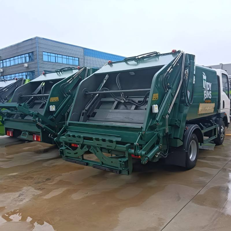 Китай Мусоровоз ХАВО с компактором объемом 6 куб. м., производитель