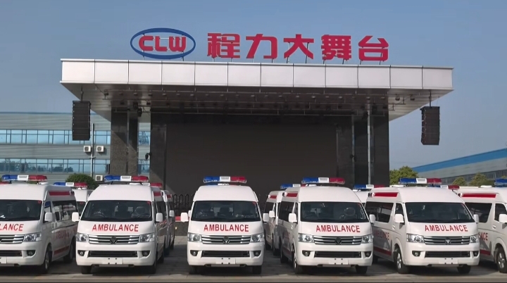 100 sztuk ambulansów jest gotowych do wysyłki