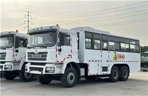 28-Seater 6x6 Off-Road Mining Shuttle Bus