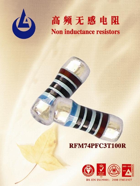 resistores de fusão sem indutância