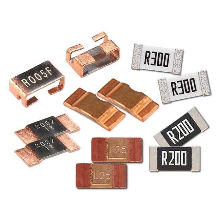 Resistores de detección de corriente de chip de precisión