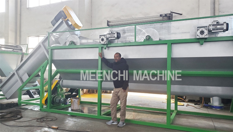 plastic bag recycling machine