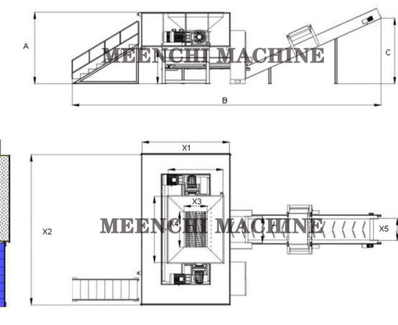 industrial shredder