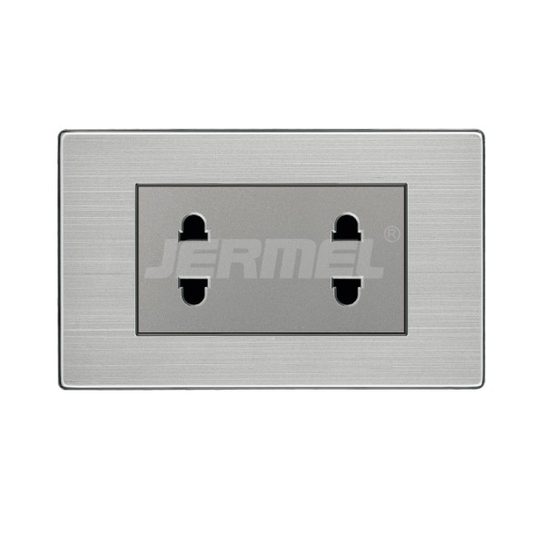 10-16A 110-250V Double Standard Universal wall Sockets Without Grounding