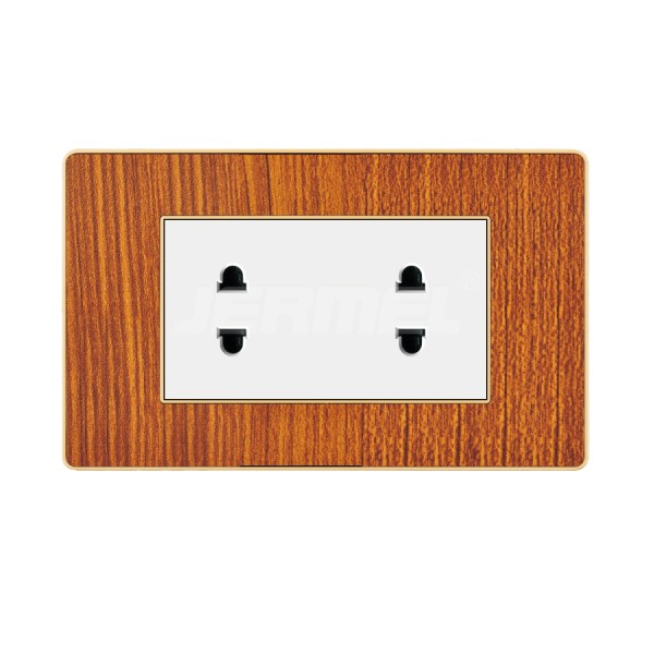 10-16A 110-250V Double Standard Universal wall Sockets Without Grounding