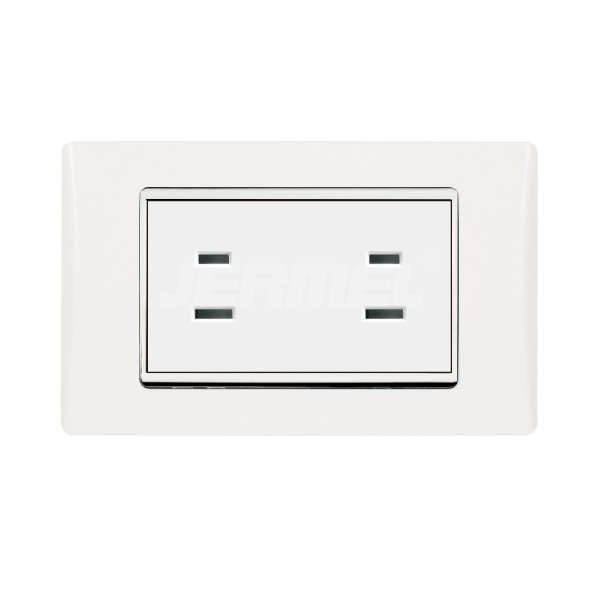 plug 110-250V Standard Home Power Duplex Flat Pin Socket