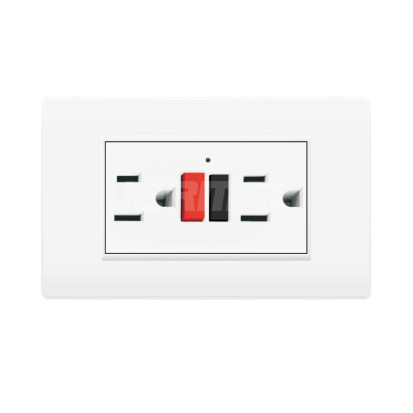 15A 110-250V AC60Hz American Standard Decorative GFCI Outlet