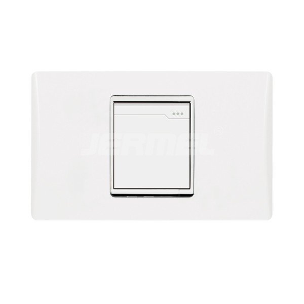 10-16A 110-250V 1 Gang 2 Way Standard PC Material Light Switch Fixtures Wall Switch