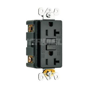 20A 125V AC Class A GFCI Outlet 60Hz NEMA5-20R 2 Leds Indicators Self-Test GFCI