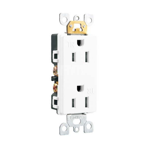 15A 125V AC Standard UL Certificated Decora Receptacle Tamper-Resistant