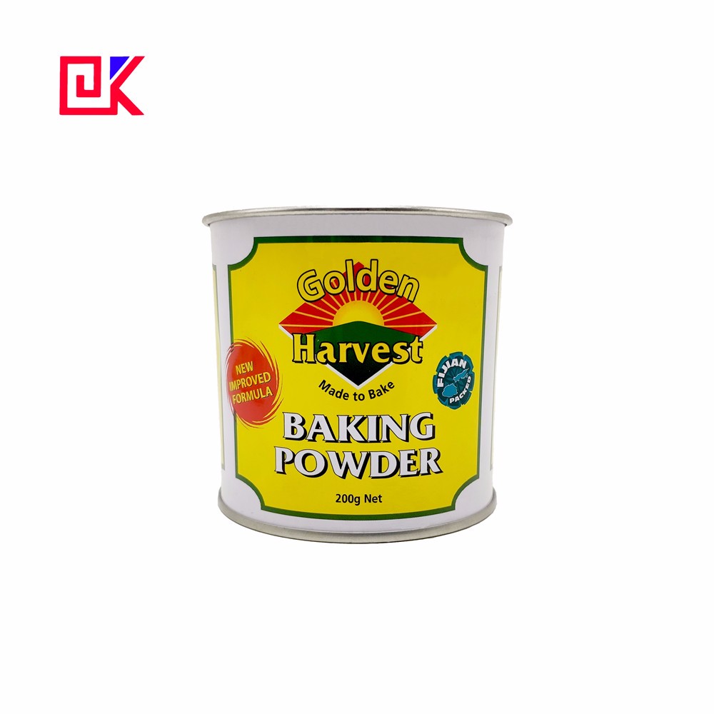 CMYK Printed Round Metal Coffee Tin