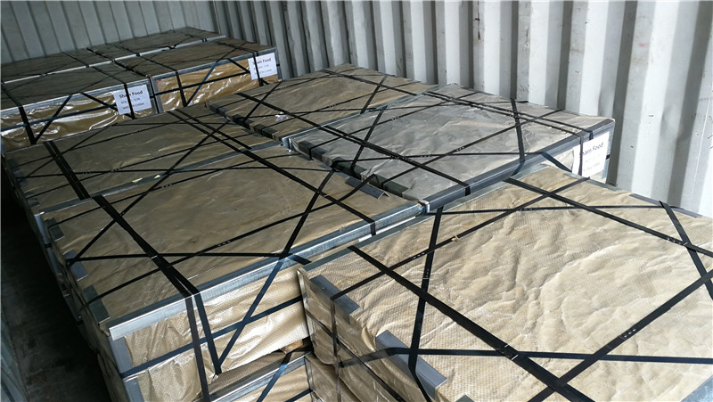 طلاء الذهب المطلي على لوحة من الصفيح