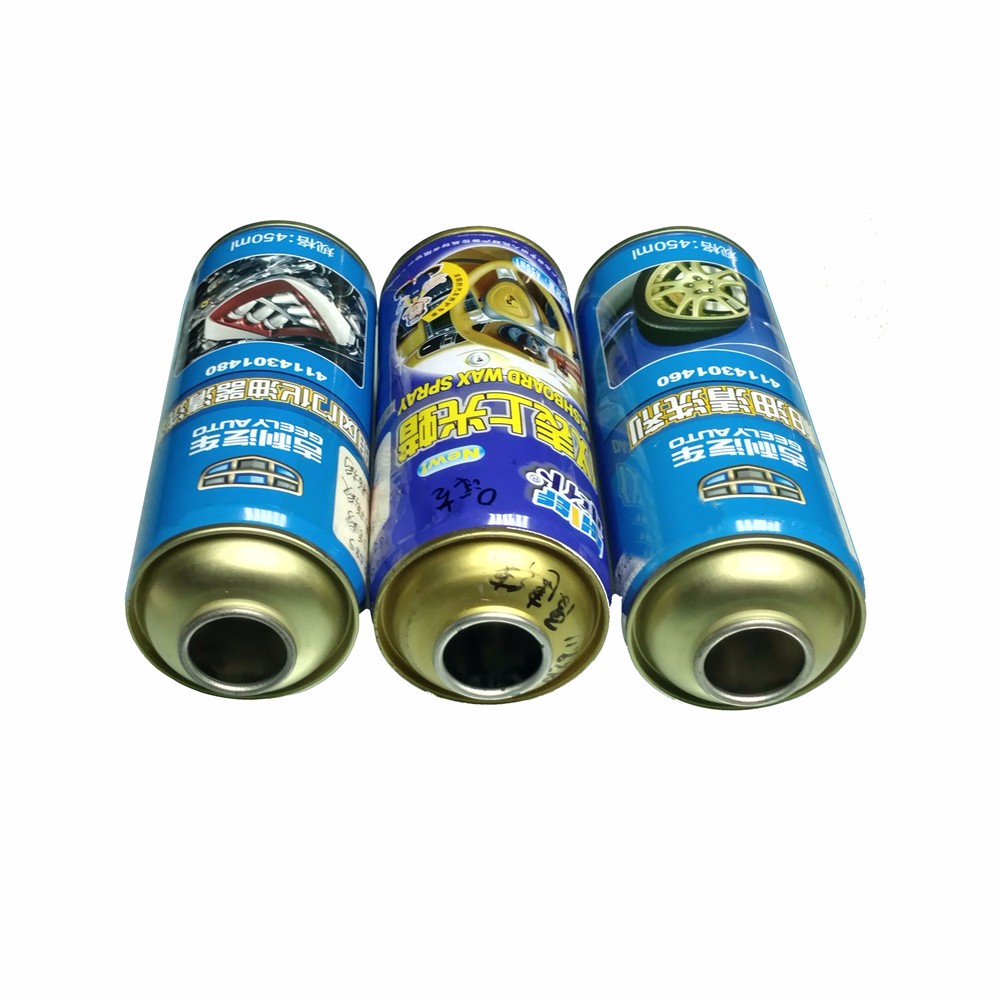 Empty Aerosol Spray Tin Cans for Car Art Paint