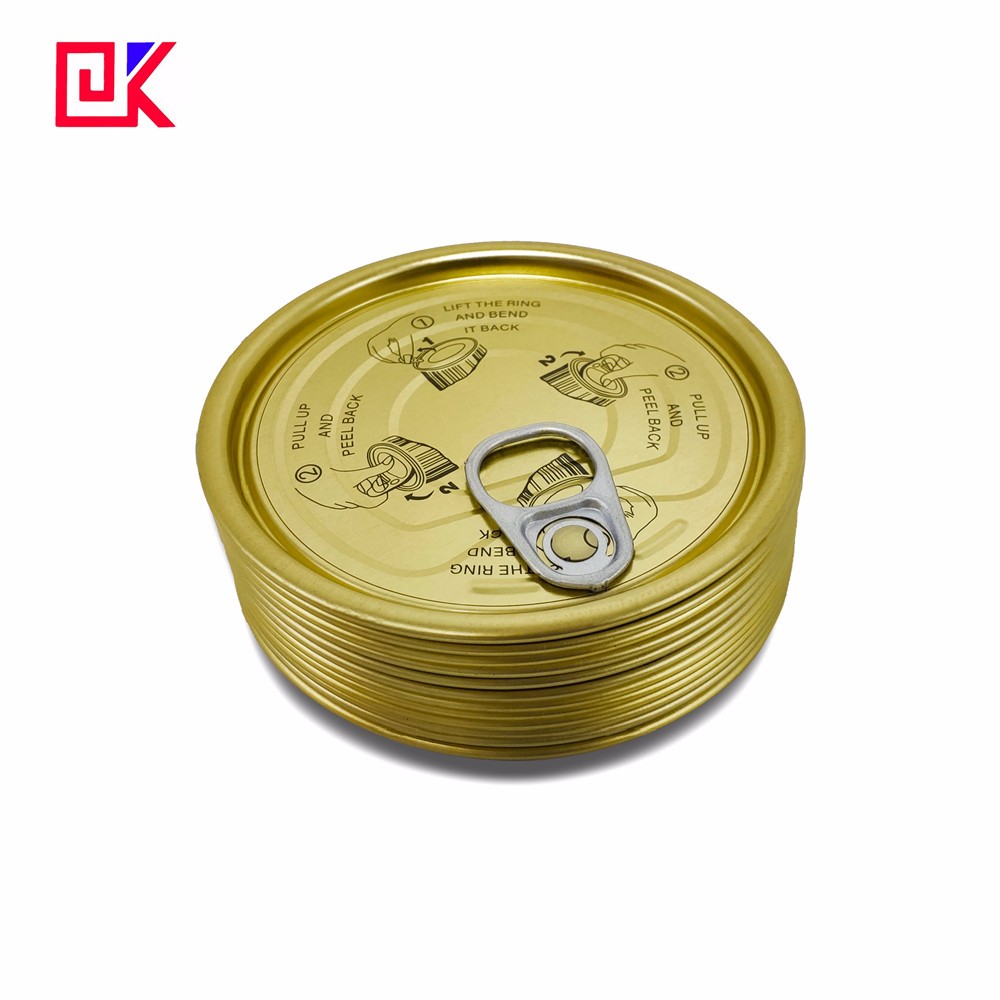 Food Tins Cap Easy Open End Tin Cover