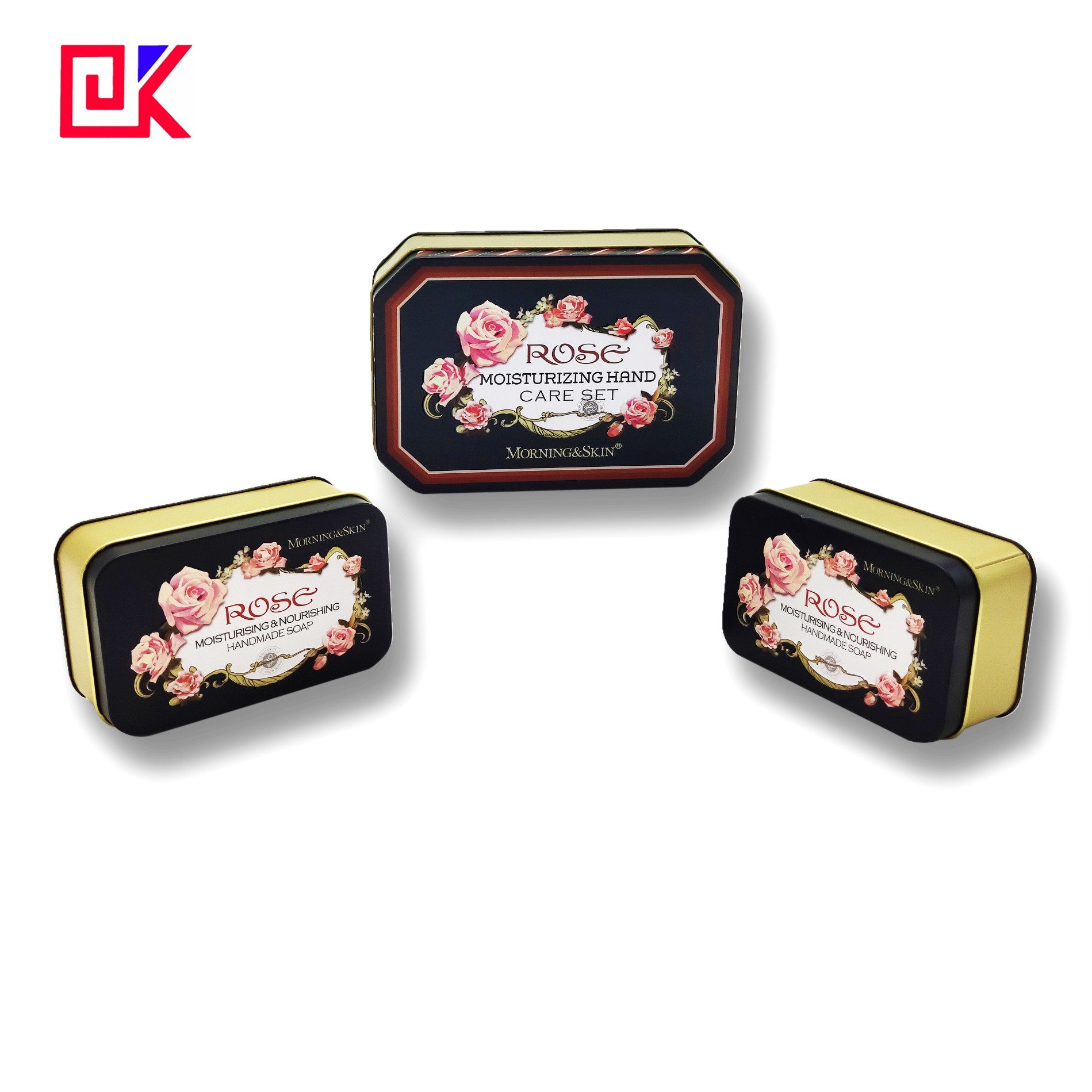 Rectangular Metal Tin Cans Cosmetic