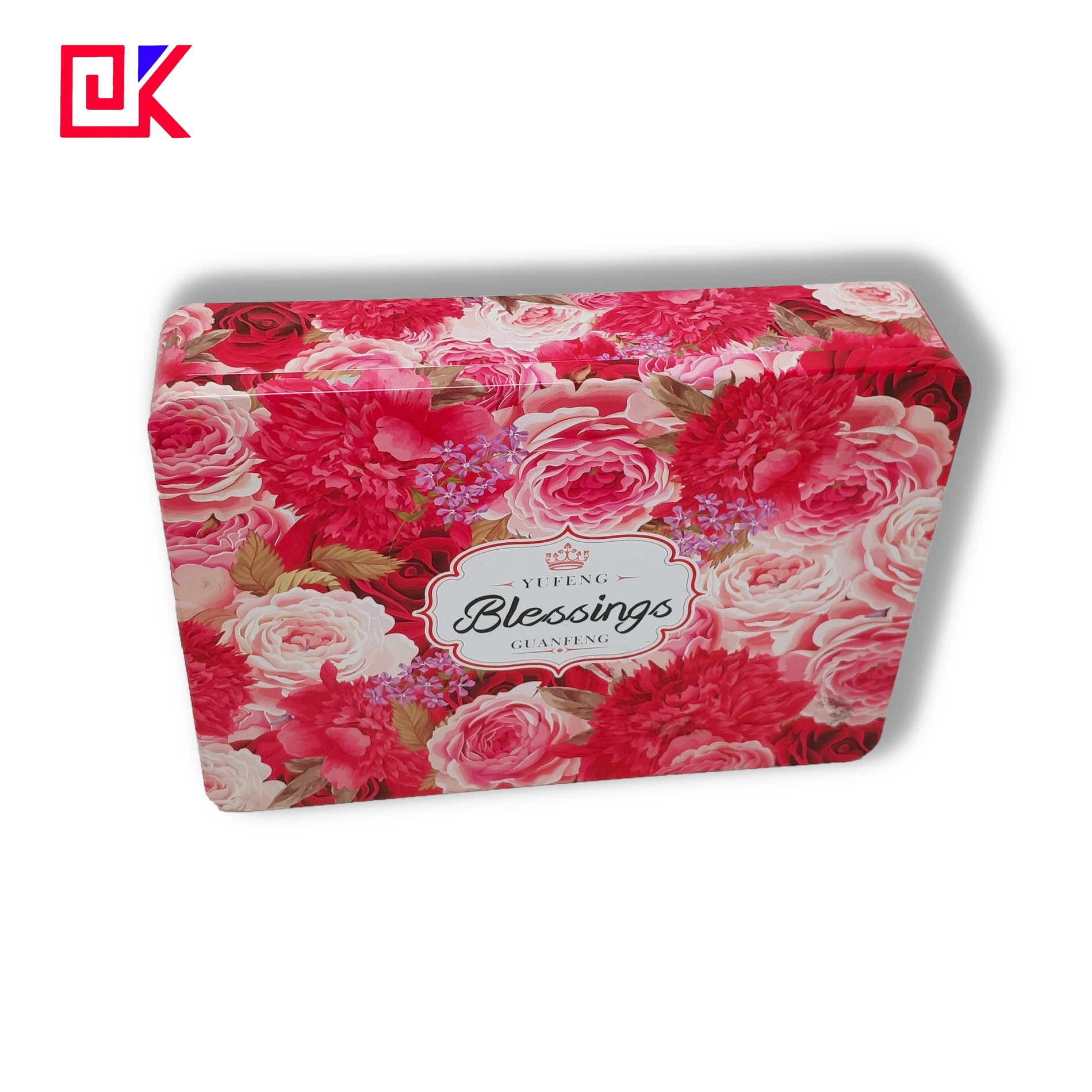 Portable Pink Children Tin Packing Gift Box