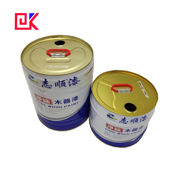 20 L Wood Paint Tin Printing Tinplate Container