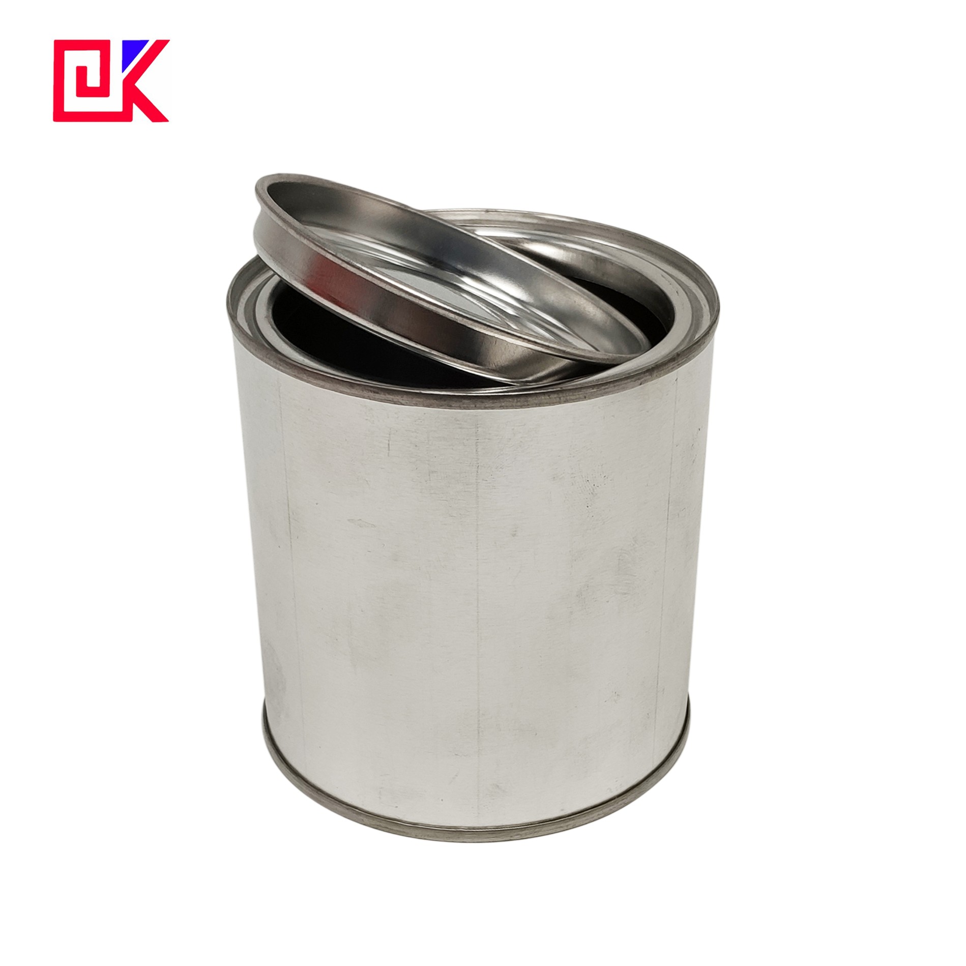 18L Paint Tin Container White Plain Tinplate