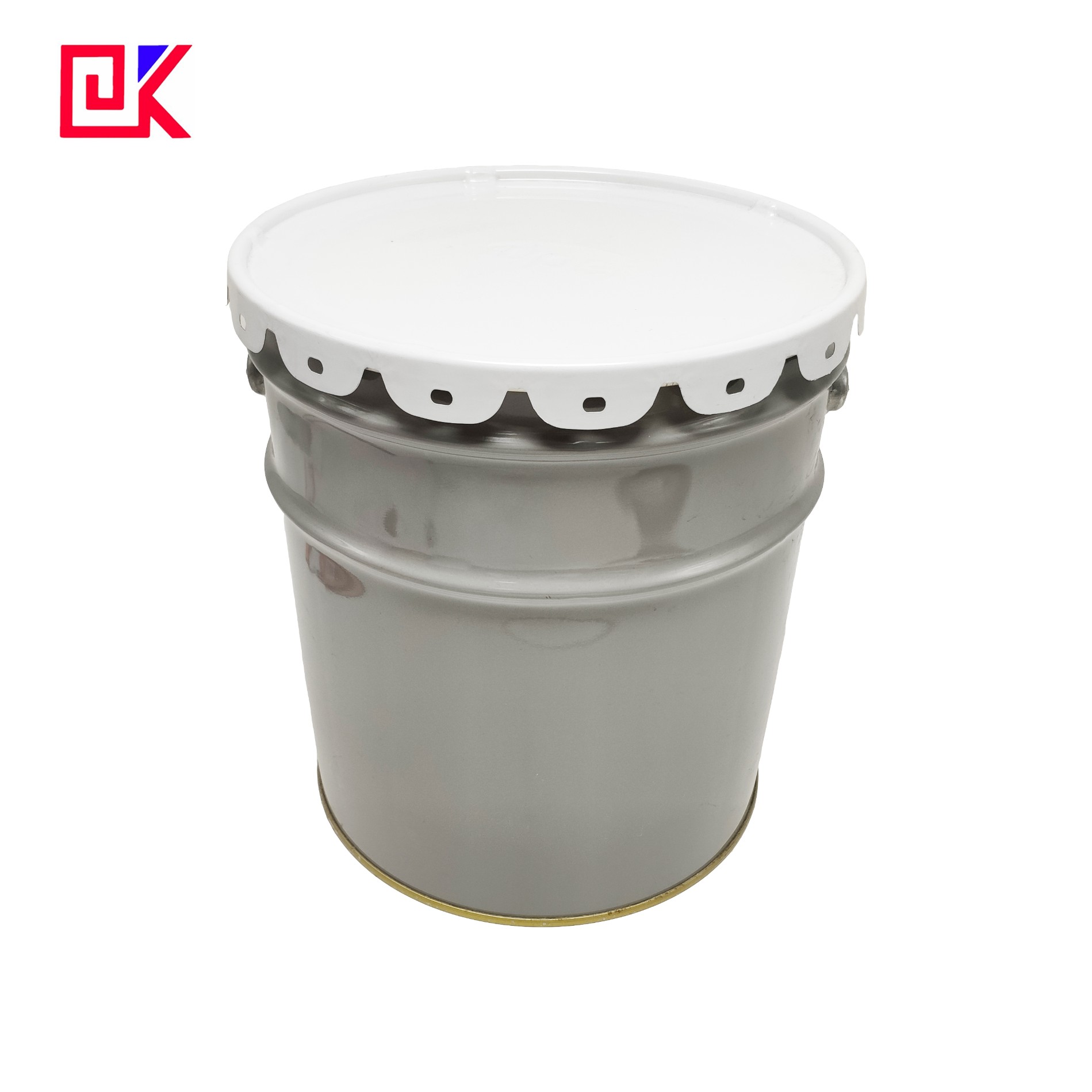 Supply 20L White Chemical Tins Steel Drum With Handle Factory Quotes OEM