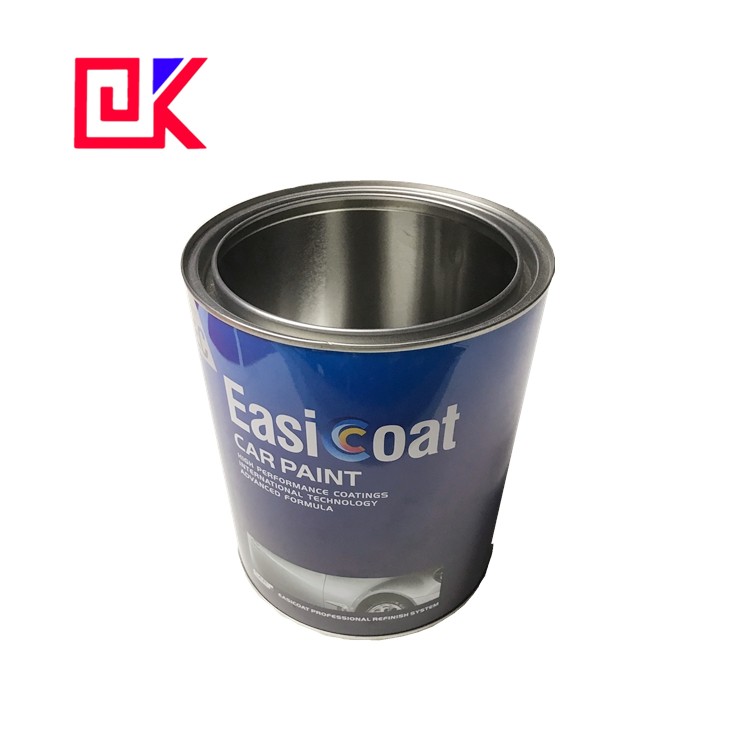 Square Car Paint Tins Auto Paint Drum