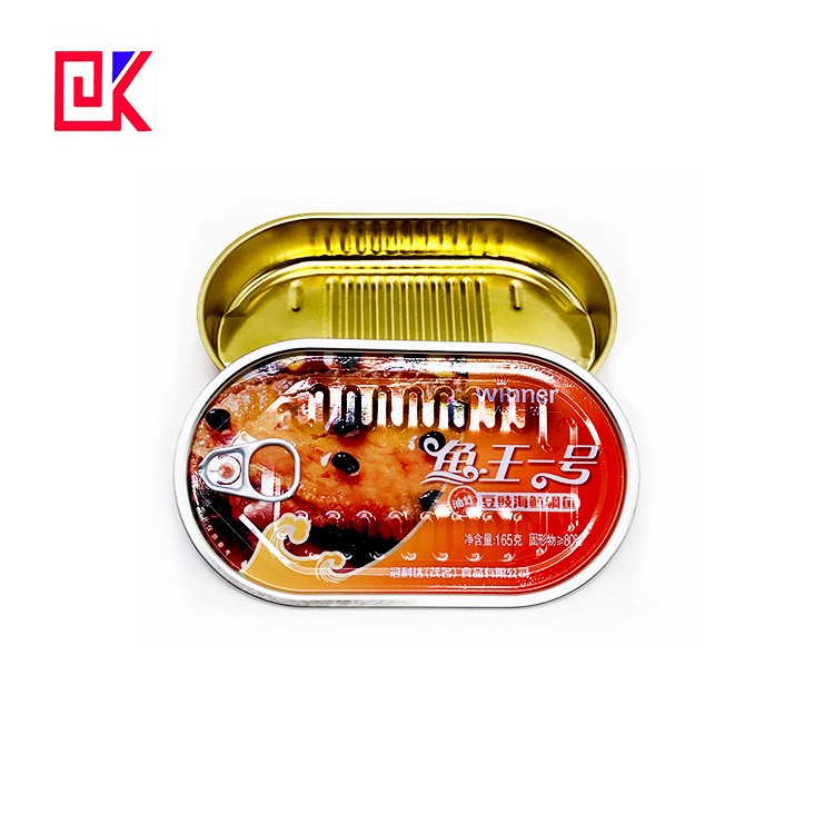 Metal Tin Food Cans For Fish